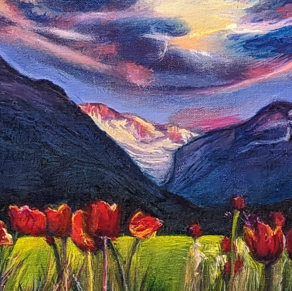 "Awakening the Valley" - Original Oil Painting