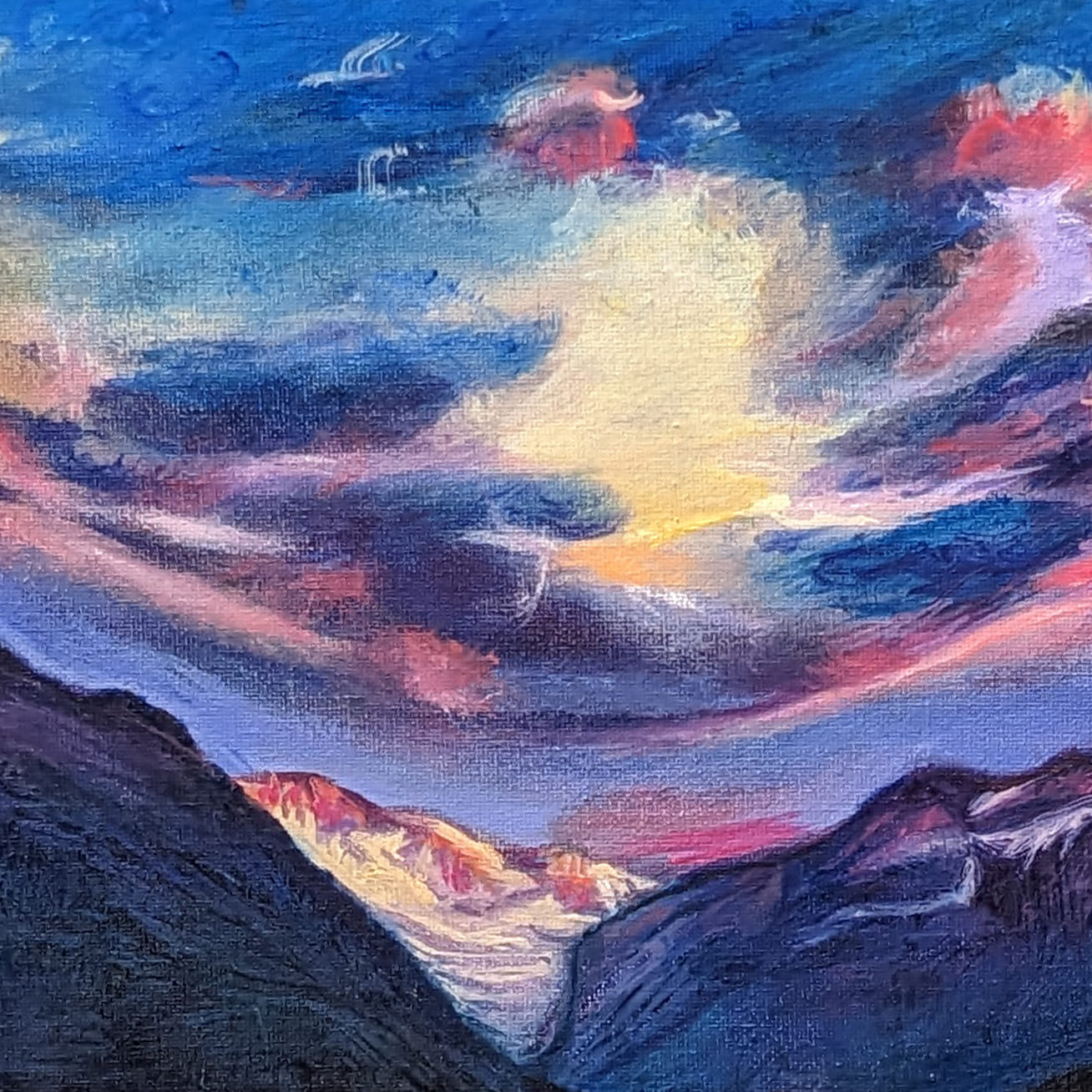 "Awakening the Valley" - Original Oil Painting
