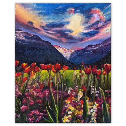 "Awakening the Valley" - Original Oil Painting