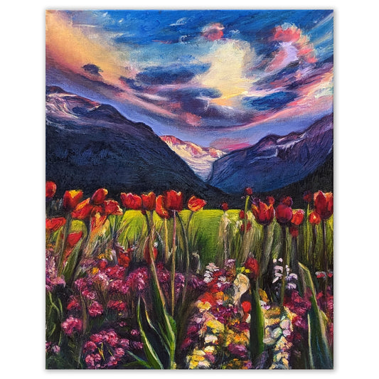"Awakening the Valley" - Original Oil Painting